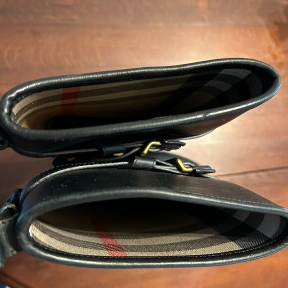 Burberry Equestrian Buckle Strap Rain Boot - Sz 39 - Picture 5 of 5